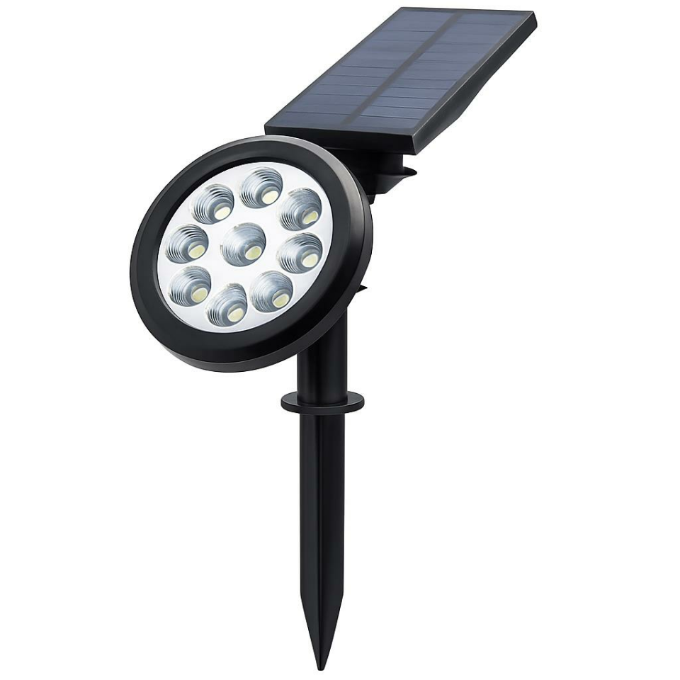 Cata CT-7320 18W Led Solar Kazıklı Çim Armatürü – Güneş Enerjili Amber Renk Bahçe Aydınlatma Lambası, IP65 Su Geçirmez