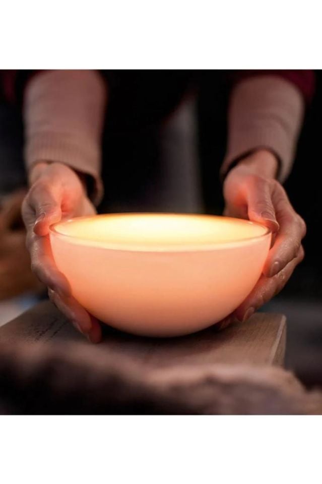 Smart Küre Taşınabilir Ambiyans Işığı Hero Led Bluetooth Bowl Led Lamba Dimmerli Ortam Aydınlatma