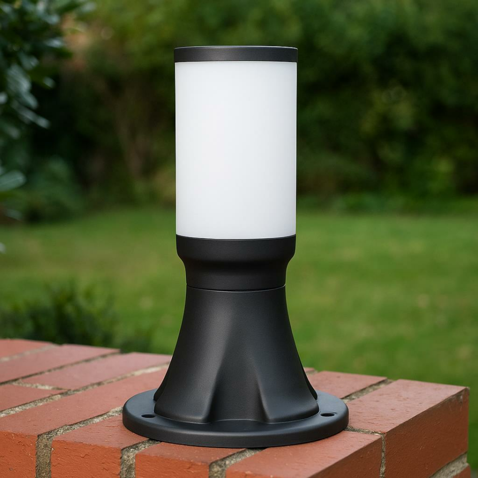 ZİTA Kule Kale 34 cm Bahçe Aydınlatma Lambası | E27 Duy | IP54 Suya Dayanıklı Dış Mekan Yol Lambası | Ürün Kodu: 237