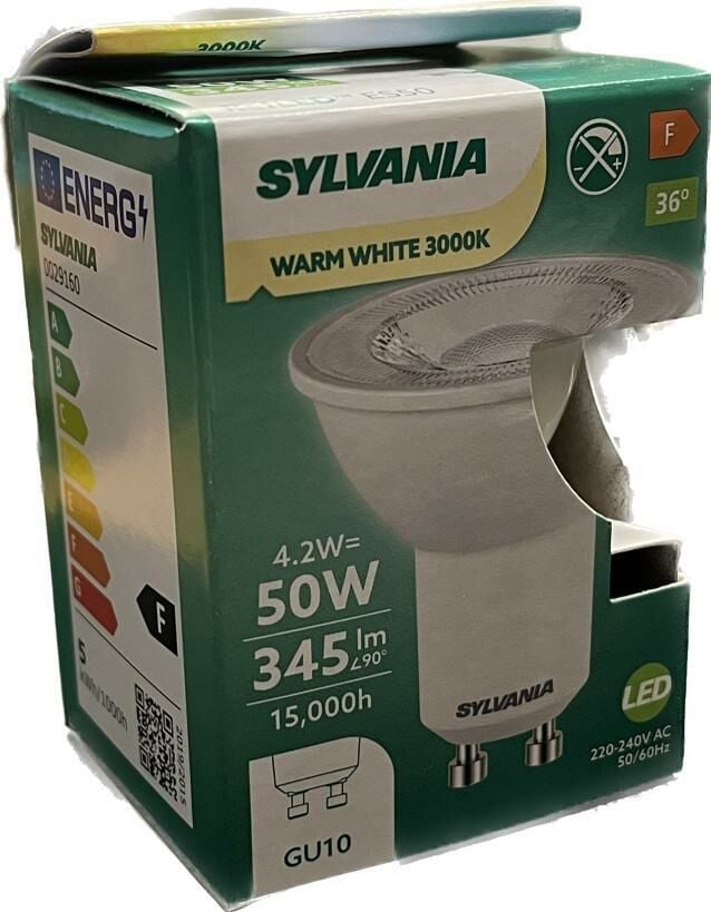 Sylvania 4.2 Watt GU10 Duylu Led Ampul Günışığı (Sarı)