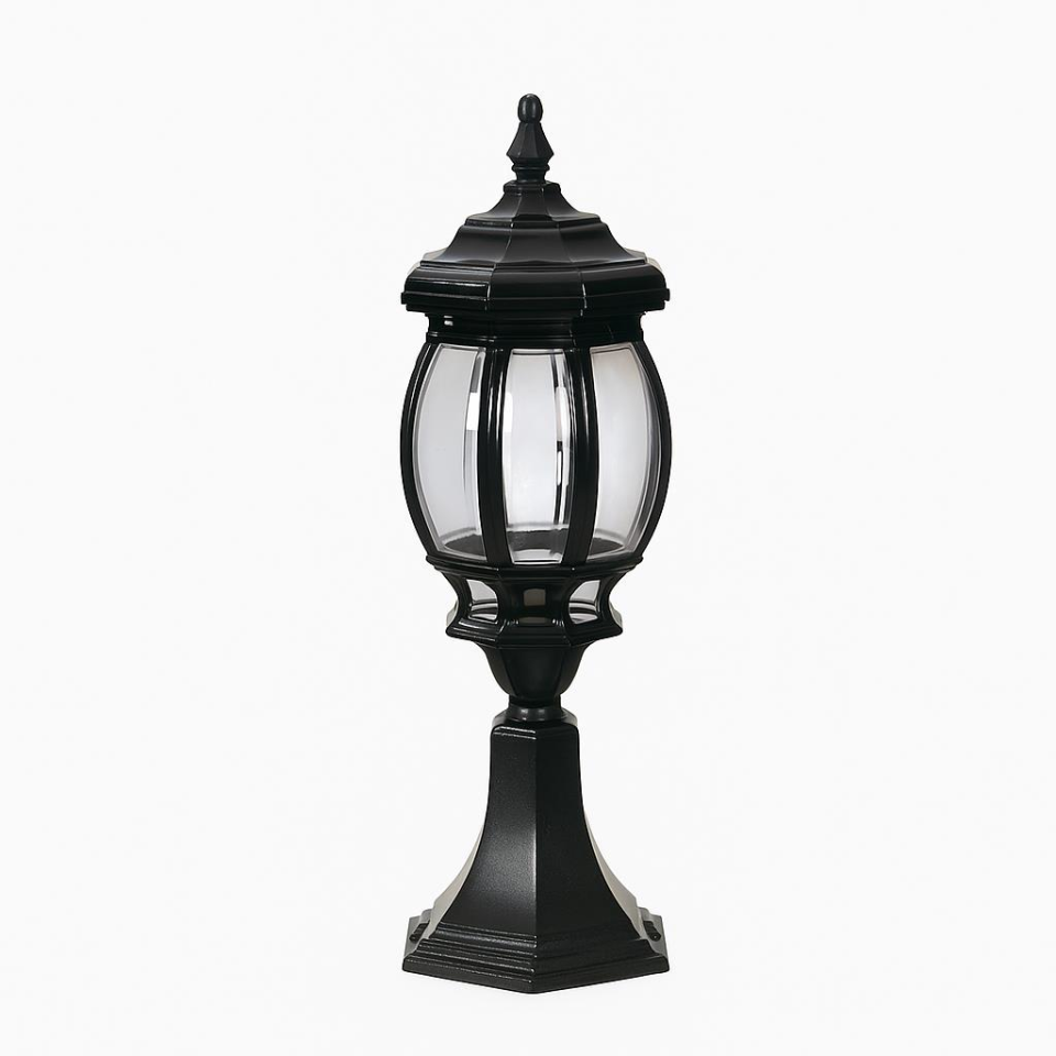 Şanlı Aydınlatma ŞA560 Set Üstü Bahçe Armatürü | Alüminyum Gövde | E27 Duy | 55 cm | Elektrostatik Boyalı | Polikarbon Camlı