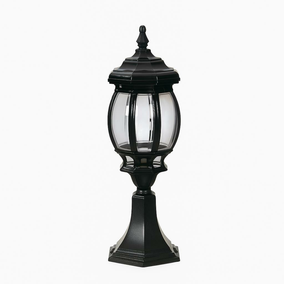 Şanlı Aydınlatma ŞA560 Set Üstü Bahçe Armatürü | Alüminyum Gövde | E27 Duy | 55 cm | Elektrostatik Boyalı | Polikarbon Camlı