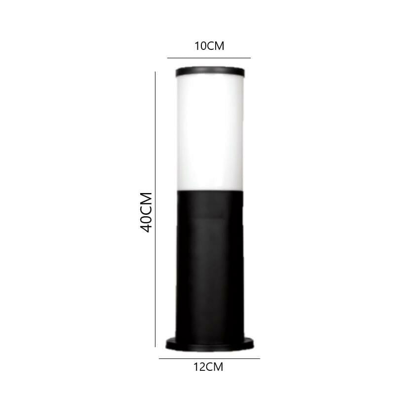 Zita Kule 41 cm Bahce Duvar Yer Aydınlatma Armatürü E27