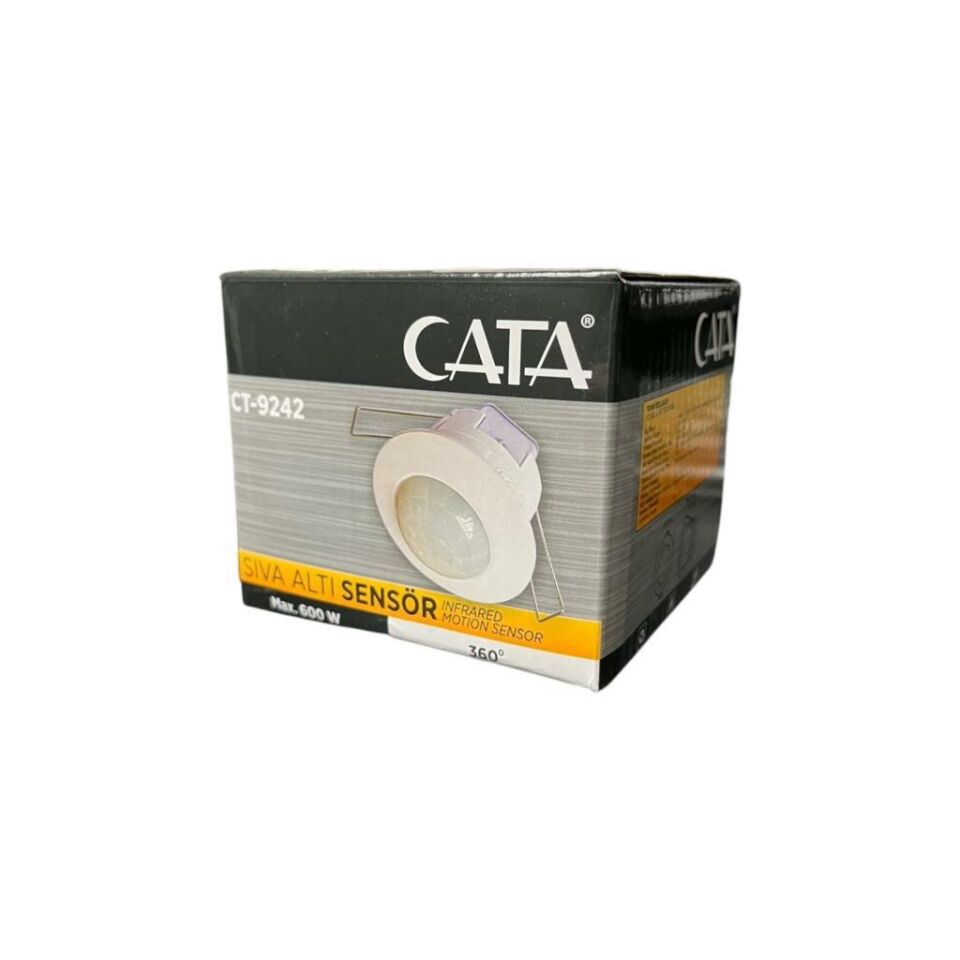 Cata 360 Derece Sıvaaltı Hareket Sensörü CT-9242