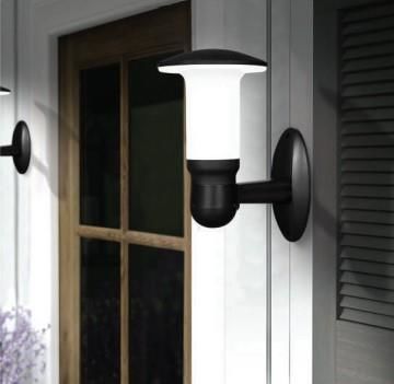 Zita Mantar Duvar Aplik Siyah Dış Mekan Aydınlatma E27 Duylu IP54 / 239