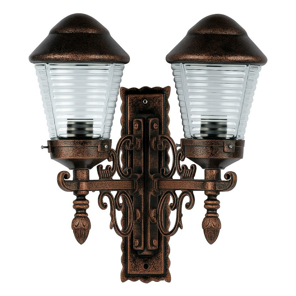 Şanlı ŞA901 Bahçe Duvar Apliği | 47x45 cm | E27 Duy | ABS Plastik Gövde | Akrilik Cam | Dış Mekan Aydınlatma | Ampulsüz
