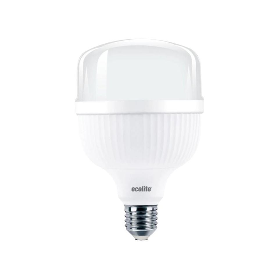 Ecolite 18W Jumbo LED Ampul – E27 Duy, 3000K Sarı Işık, 1600 Lümen, 220V