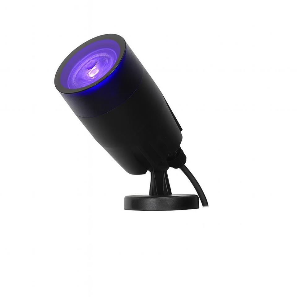 Zita Mavi Işıklı Kazıklı Çim Armatürü – GU10 Ampullü, Değiştirilebilir Bahçe Aydınlatma Lambası, 220V