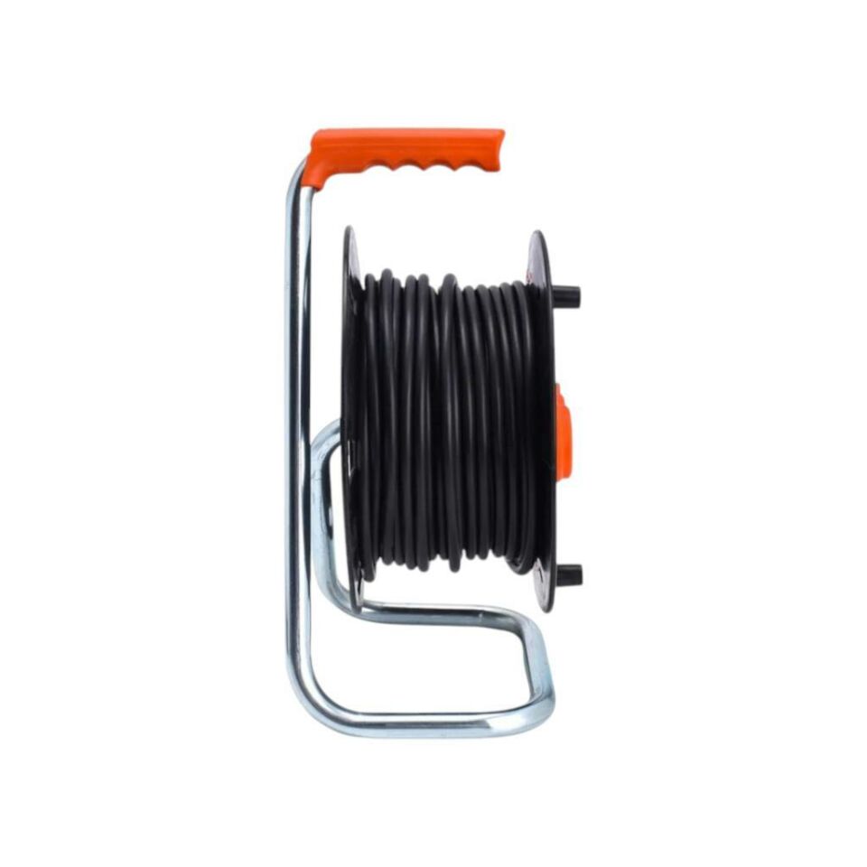 Bylion PMK-20325-F 20 Metre Makaralı Uzatma Kablosu – 3x2.5mm TTR, 250V/16A