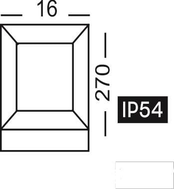 Zita MiniRubik Bahçe Armatürü E27 Duylu Set Duvar Üstü Aydınlatma 265