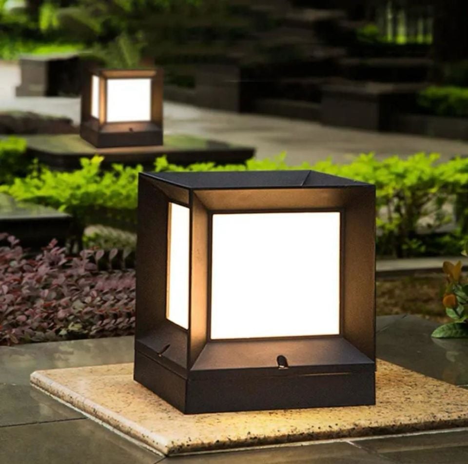 Zita MiniRubik Bahçe Armatürü E27 Duylu Set Duvar Üstü Aydınlatma 265