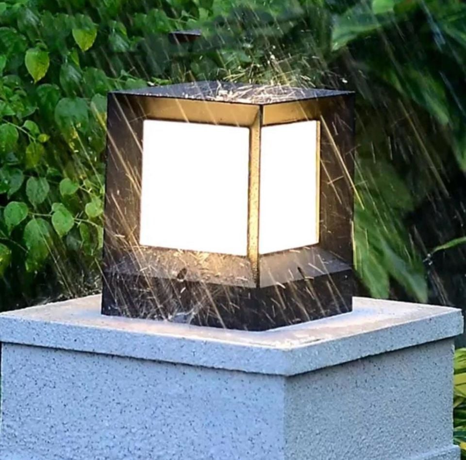 Zita MiniRubik Bahçe Armatürü E27 Duylu Set Duvar Üstü Aydınlatma 265