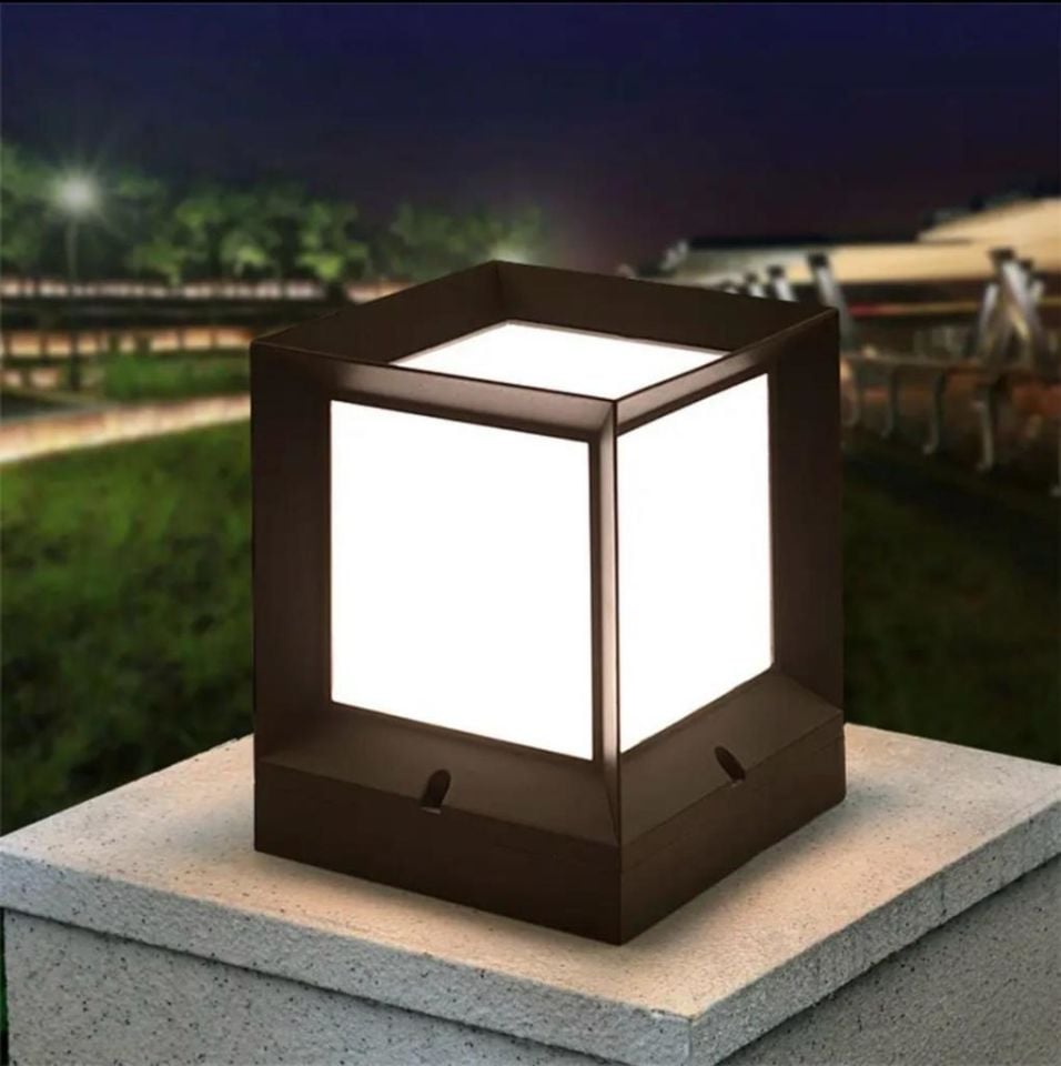 Zita MiniRubik Bahçe Armatürü E27 Duylu Set Duvar Üstü Aydınlatma 265