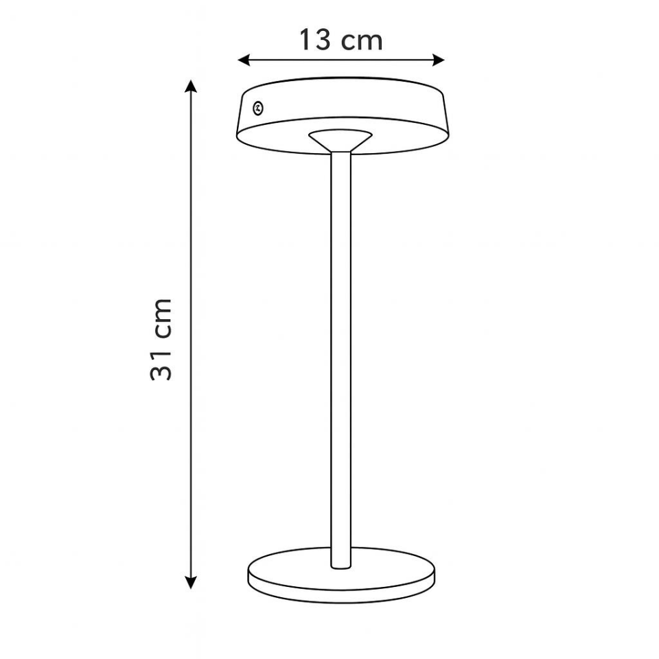Cata CT-8450 Dubai Solar USB Şarjlı 3 Renk LED Masa Lambası – Dokunmatik, Dimli, 2000mAh