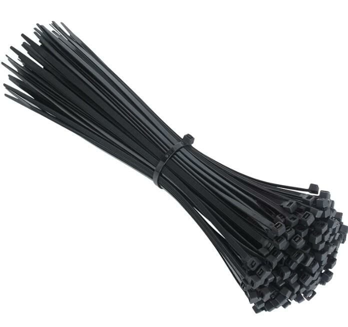 Çetsan 2,5x100 Siyah 10cm Kablo Bağı Cırt Kelepçe Toplayıcı-500 Adet