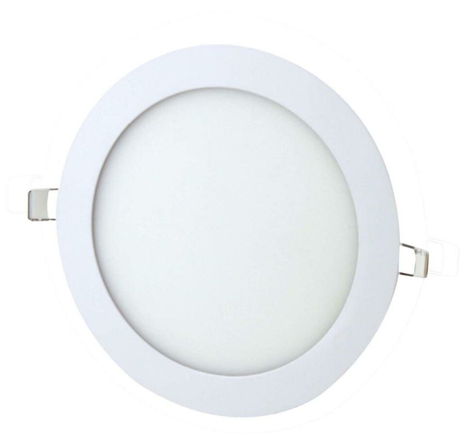 15 Watt Slim Led Panel Yuvarlak Sıvaaltı Beyaz Işık