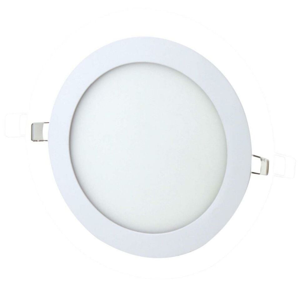 12 Watt Slim Led Panel Yuvarlak Sıvaaltı Beyaz Işık