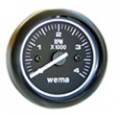 Takometre 4000Rpm 12/24V Siyah