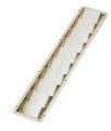 Havalandırma Paslanmaz Çelik 52.5x11.2 cm