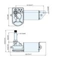 Silecek Motoru 51mm 12V