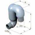 Plastik Goosneck 102mm