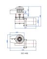 DZC 440E Fenersiz Irgat 12V-1200W