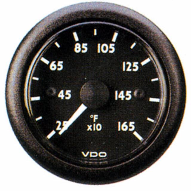 Payrometre 52mm 12V Siyah