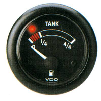 Yakıt Tankı Göstergesi 24V Beyaz