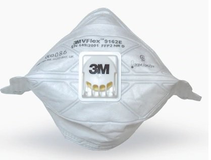 SOLUNUM KORUYUCU MASKE 9162E 15'li PAKET