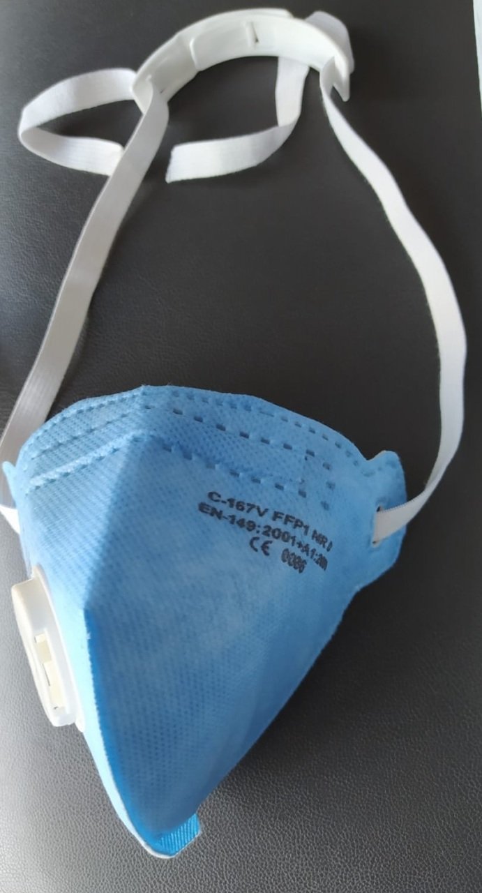 FFP1 VENTİLLİ MASKE