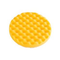 Sünger Polisaj Pedi 150 mm - Waffle - Sarı