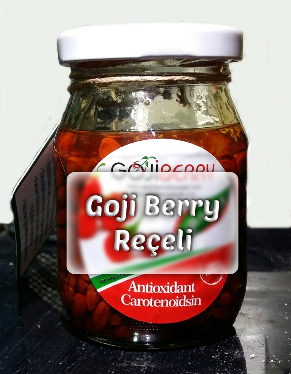 Organik Yerli Üretim Gojiberry Reçeli (100 gr)