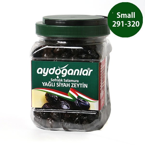 Siyah Yağlı Salamura Zeytin 900Gr Small-291-320