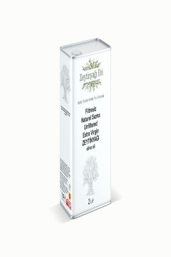 Premium Gold Filtresiz Naturel Sızma Zeytinyağı 2 Litre Teneke Ambalaj