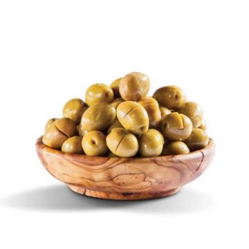 Doğal Gemlik Kırma Yeşil Zeytin (261-290 M) 3500 Gr Pet Ambalaj