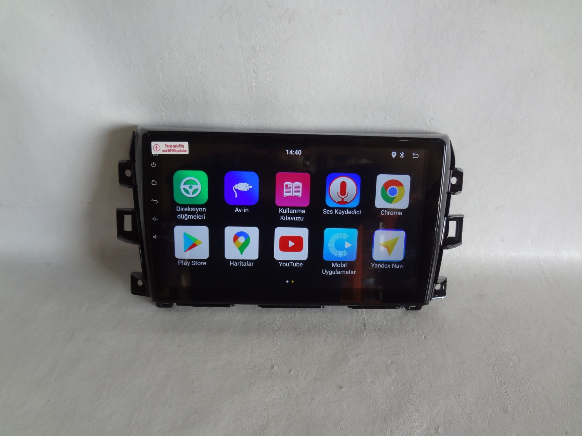 Navix Nissan Navara Android 12 CarPlay Android Auto QLED Multimedya