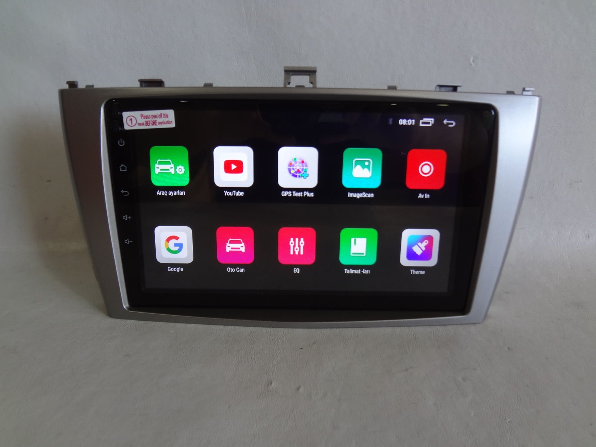 Navix Toyota Yeni Avensis Android 12 CarPlay Android Auto QLED Multimedya