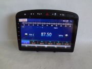 Navix Peugeot 308 Android 12 CarPlay Android Auto QLED Multimedya -Siyah-