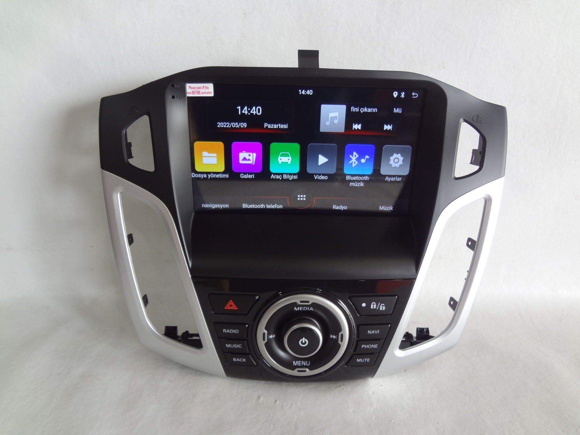 Navix Ford Focus 3&4 Android 12 CarPlay Android Auto QLED Multimedya