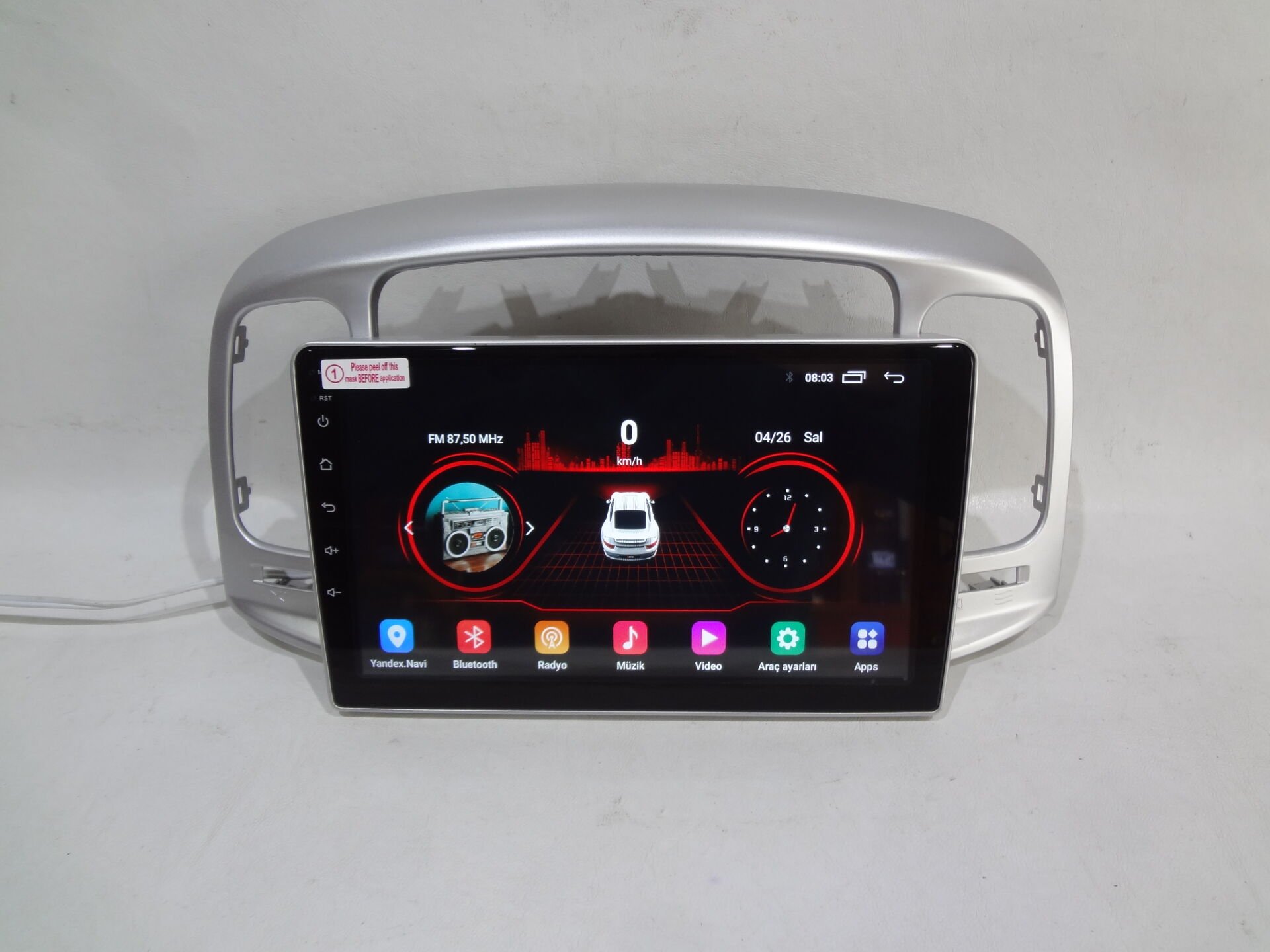Navix Hyundai Accent ERA Android 12 CarPlay Android Auto QLED Multimedya