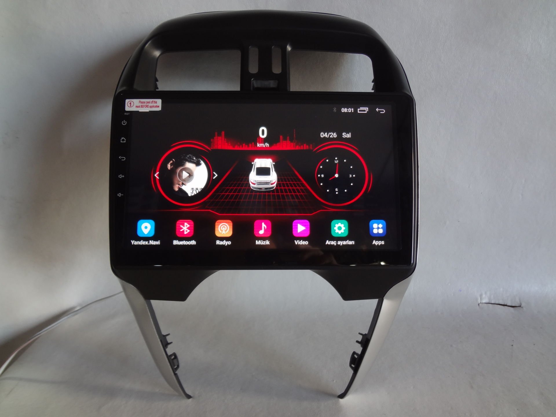 Navix Nissan Micra Android 12 CarPlay Android Auto QLED Multimedya