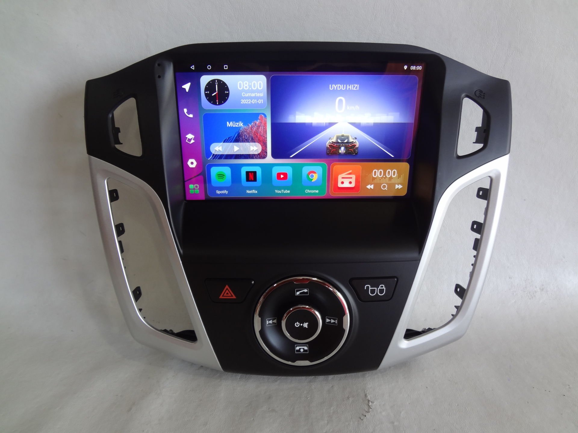 Navix Ford Focus 3&4 Android 12 CarPlay Android Auto QLED Multimedya