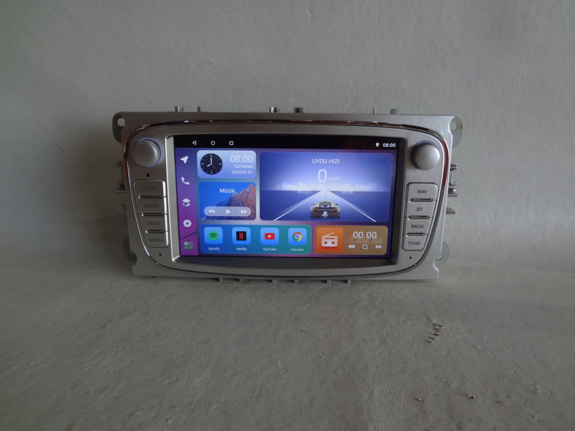 Ford Uyumlu Android 12 CarPlay Multimedya IPS Android Auto 2+32