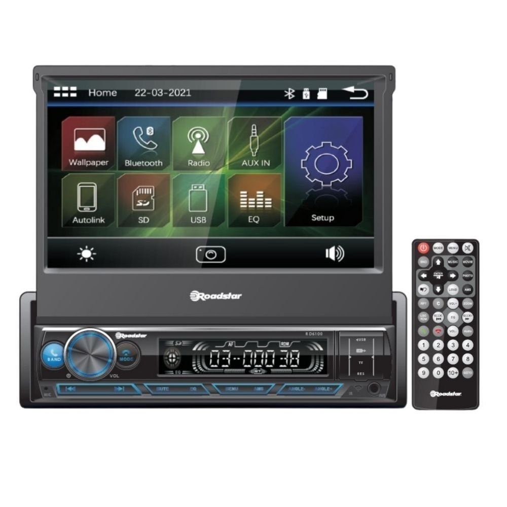 Roadstar RD6100 Radyolu Bluetoothlu USB,SD,AUX in-dash Teyp