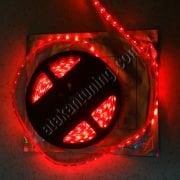 Silikonlu Şerit LED KIRMIZI 5 Metre