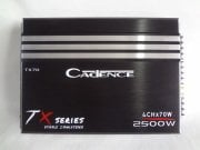 Cadence TX70 4 Kanallı 2500 Watt Oto Amfi