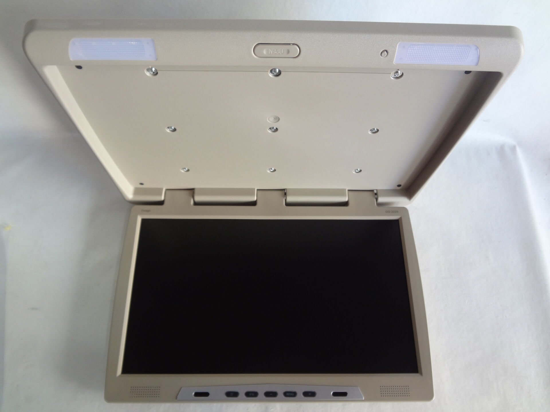 Two-Go Go-2200 HDMI'lı 22 İNÇ TAVAN TİPİ Oto LCD MONİTÖR -Bej-