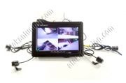 4lü Araç Kamera Seti ve 7 inch LCD Mönitör Servis Araçları İçin