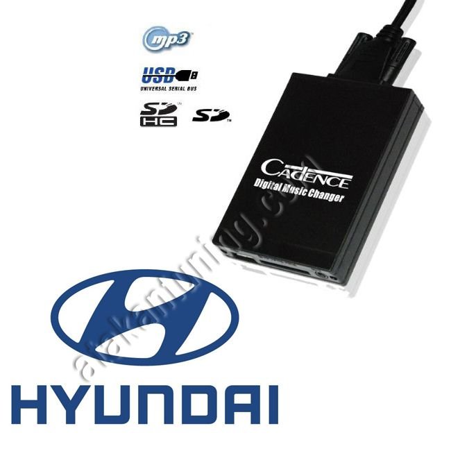 Cadence Hyundai için USB ve SD-SDHC-MMC Hafıza Kartı Aparatı