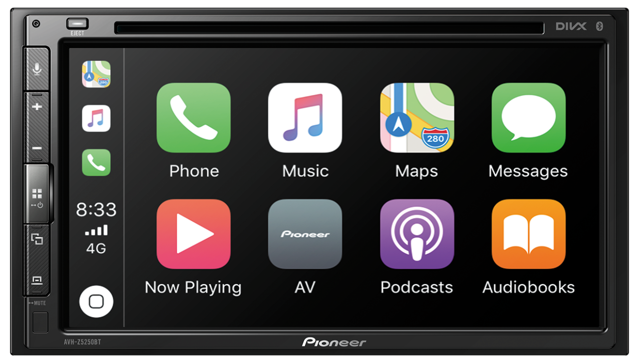 Pioneer AVH- Z 5250 BT Bluetoothlu Double Teyp